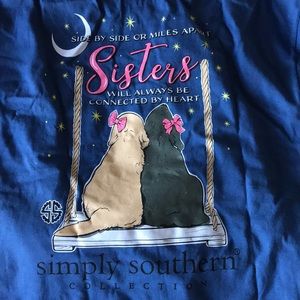 Simply southern sisters T-shirt NWT